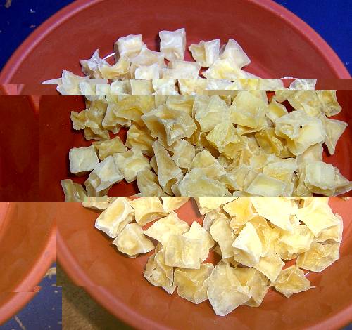 getrocknete Kartoffel getrocknete Kartoffel